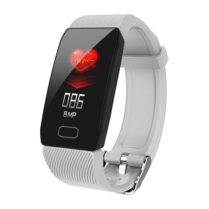 1.14'' Smart Fitness Band for Heart & BP Monitor, Waterproof Watch