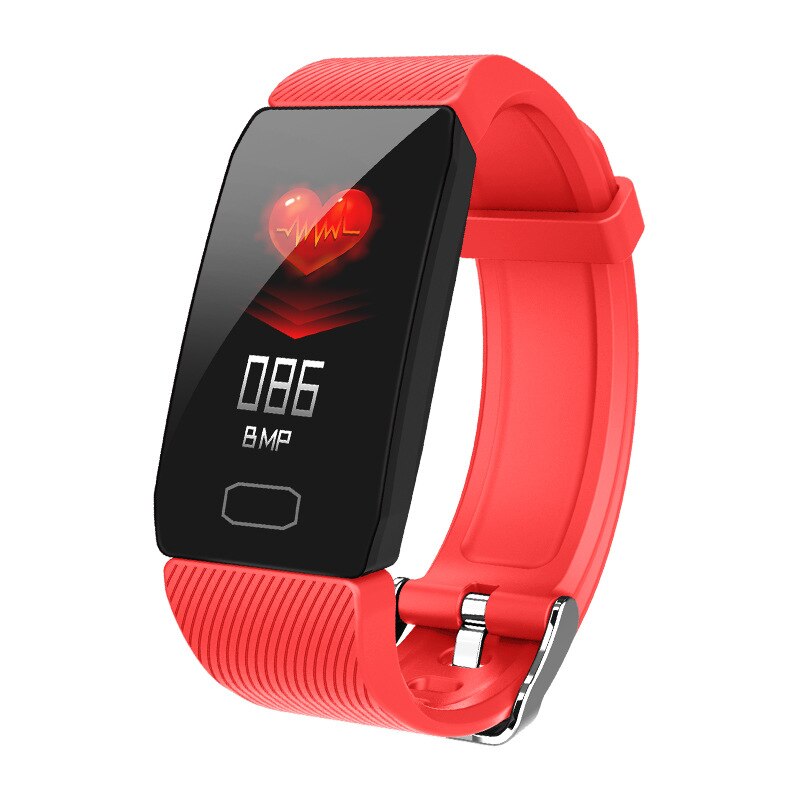 1.14'' Smart Fitness Band for Heart & BP Monitor, Waterproof Watch
