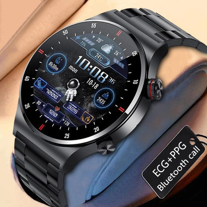 2025 Stainless Smartwatch 1.28'' IPS Display