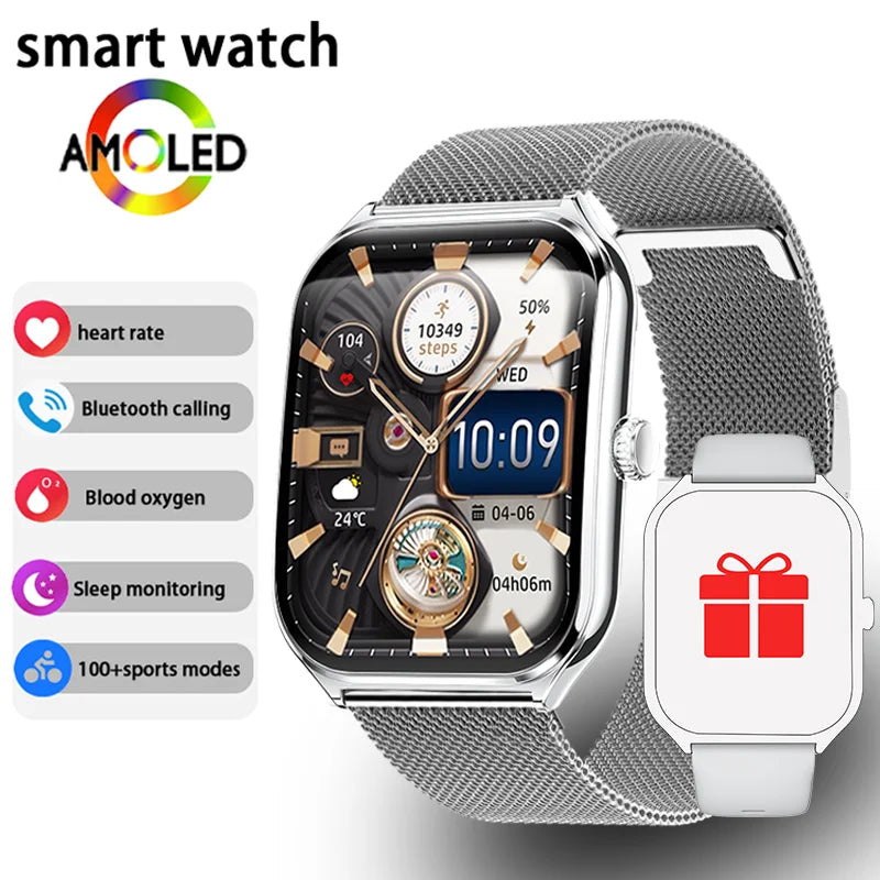 Ultra Thin 1.96" AMOLED Smart Watch